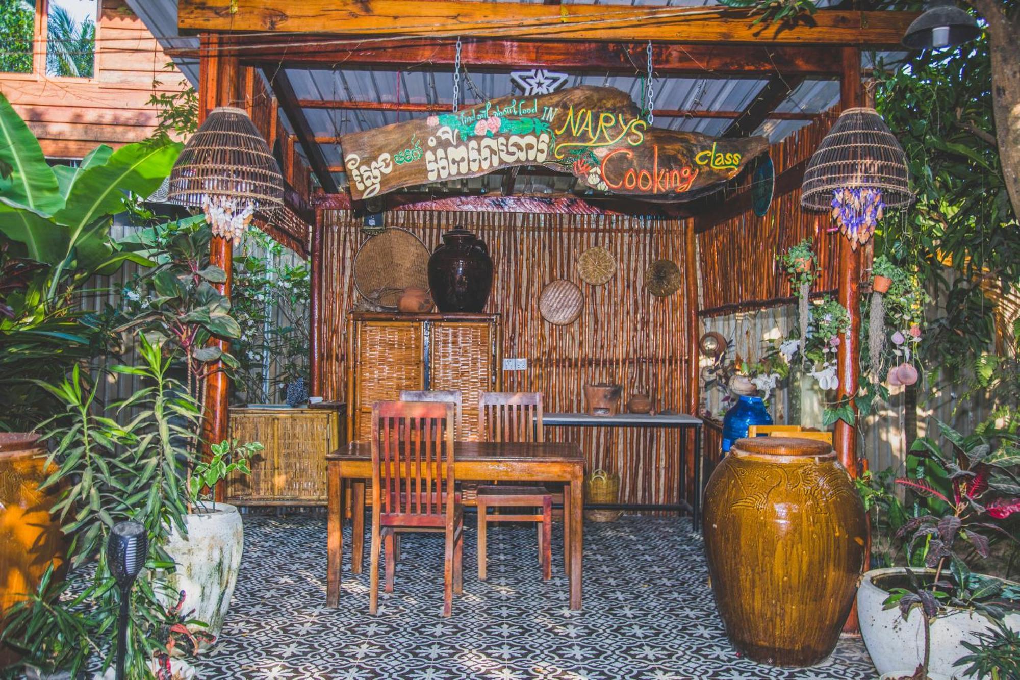 Nary Garden Hotel Kampot Exterior foto